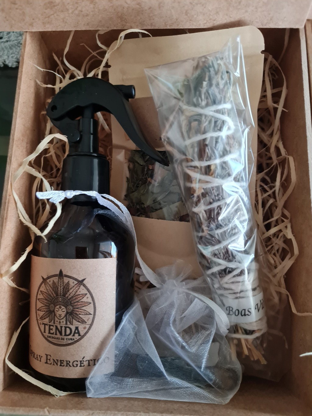Kit Harmonização com spray, banho, defumador e cristais