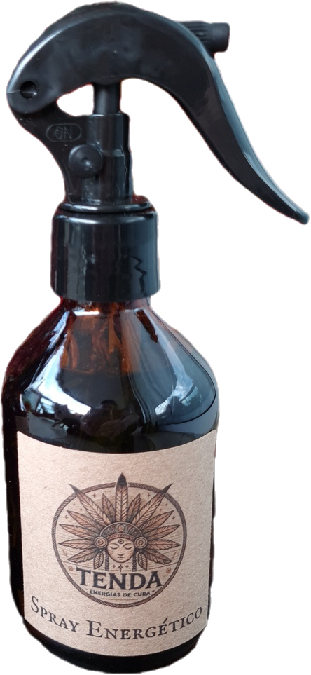 Spray energético de ervas naturais